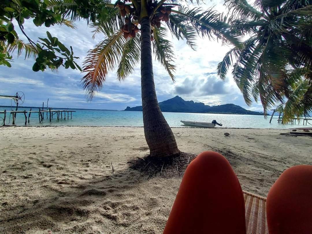 Poemanahere Island Camping A Maupiti Te-Fare-Arii Exterior photo