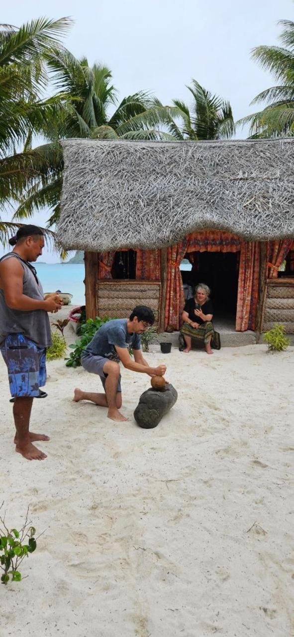 Poemanahere Island Camping A Maupiti Te-Fare-Arii Exterior photo