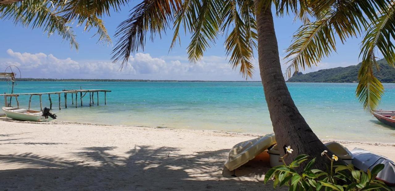 Poemanahere Island Camping A Maupiti Te-Fare-Arii Exterior photo